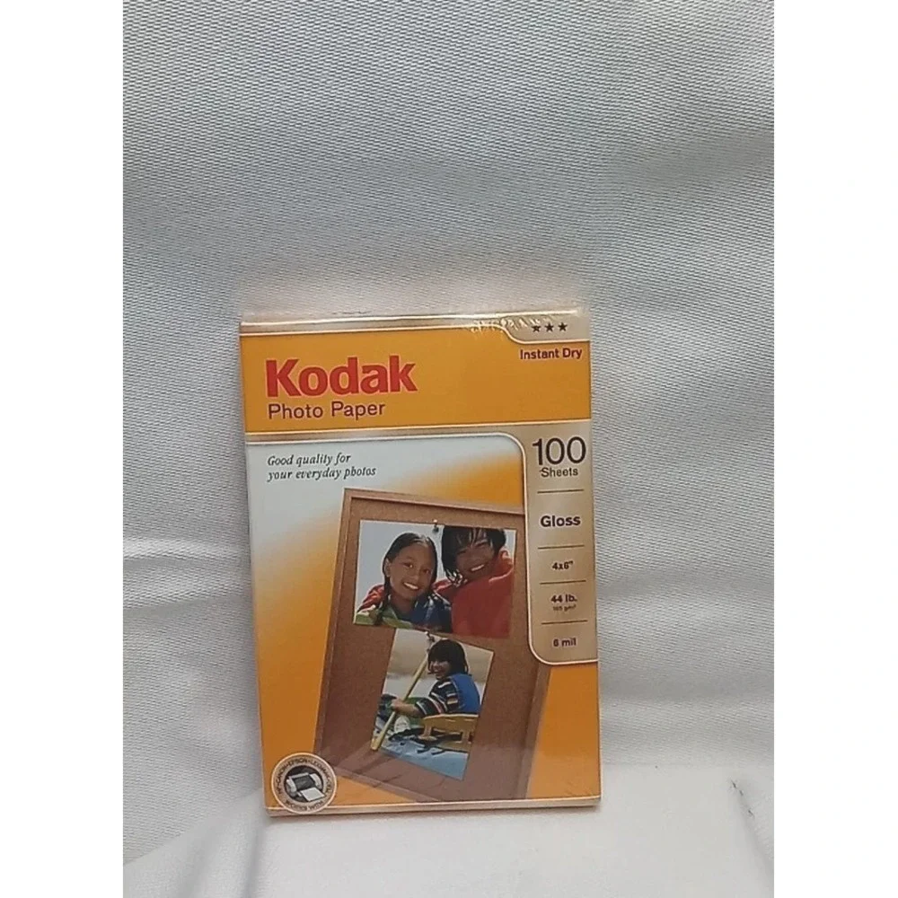 Kodak Photo Paper Gloss 100 Sheets‎ 4X6